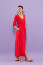 Sophia Lee Rakel Dress / Red