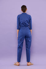 Sophia Lee Cordelia Jumpsuit  / Royal blue denim