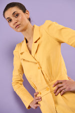 Sophia Lee Cordelia Jumpsuit  / Yellow