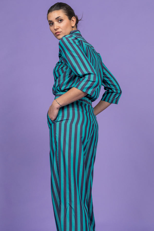 Sophia Lee Wilma Pants / Playful stripes