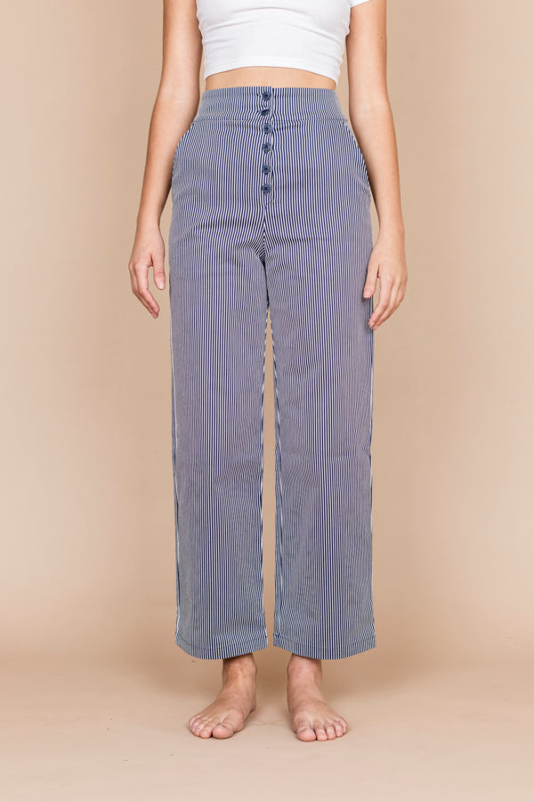 Sophia Lee Wilde Pants / Blue Stripes