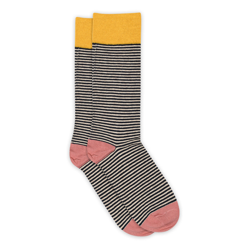 MP Gerda Strømper Long / Navy Stripes