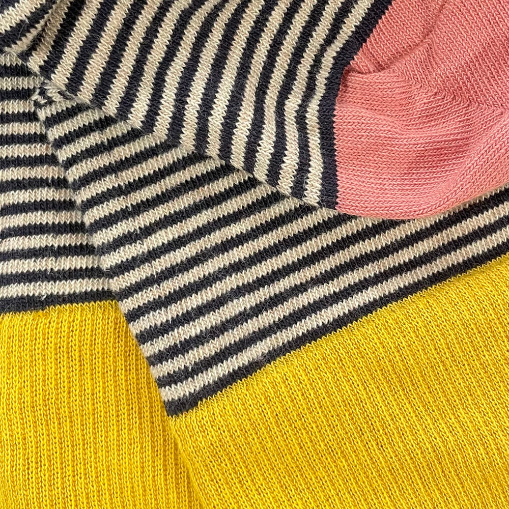 MP Gerda Strømper Long / Navy Stripes