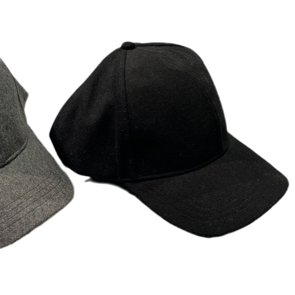 Manzini Cap / Black wool