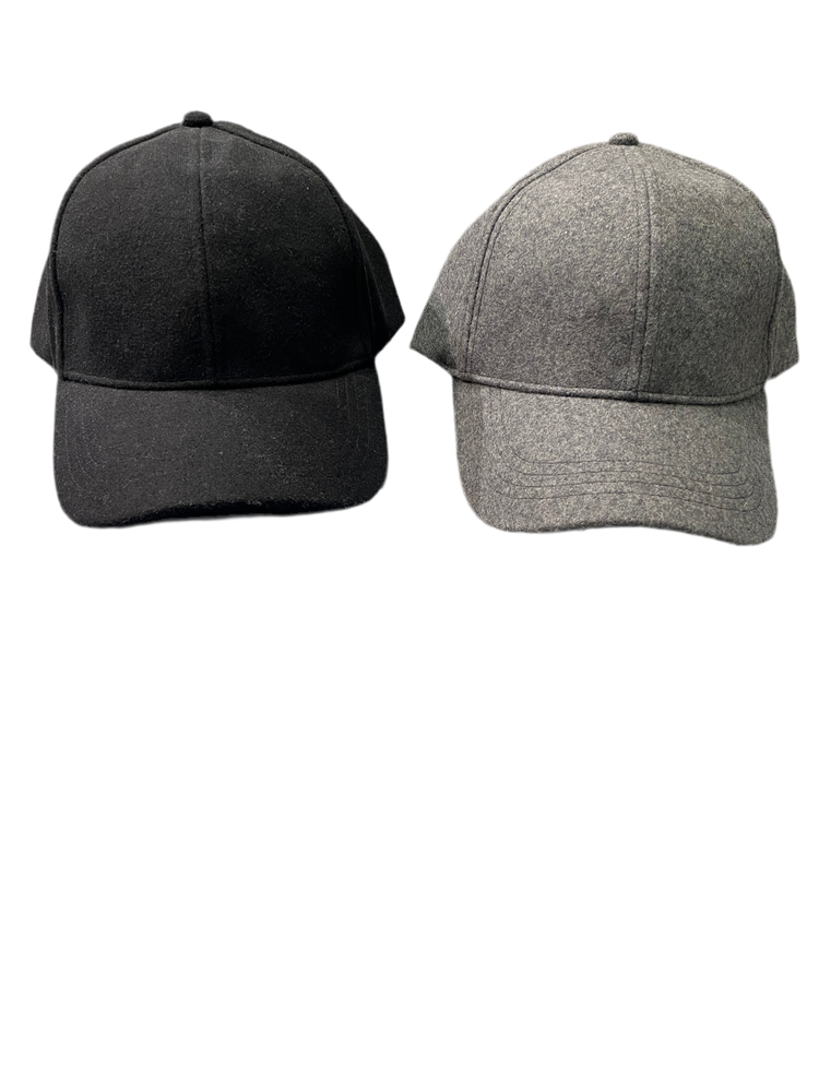 Manzini Cap / Black wool