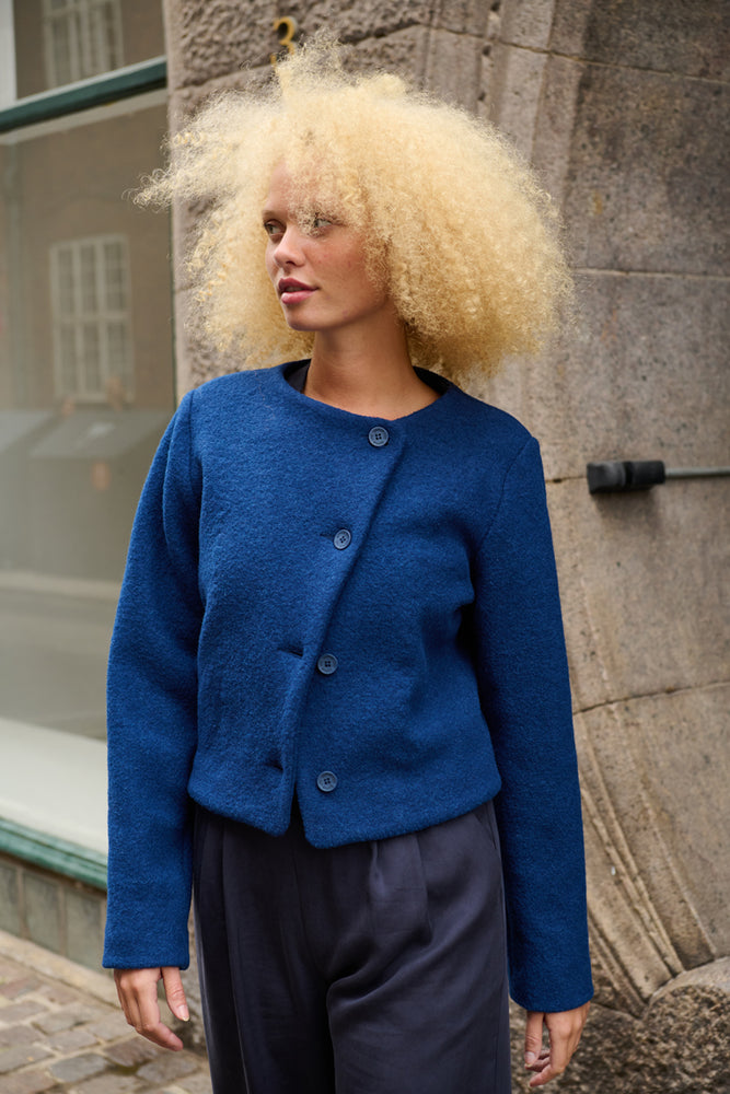 Sophia Lee Naomi Jacket / Deep blue