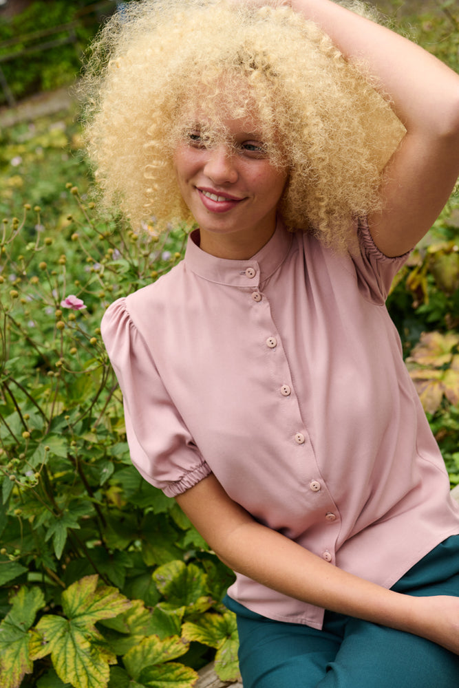 Sophia Lee Ronja Shirt / Dark rose