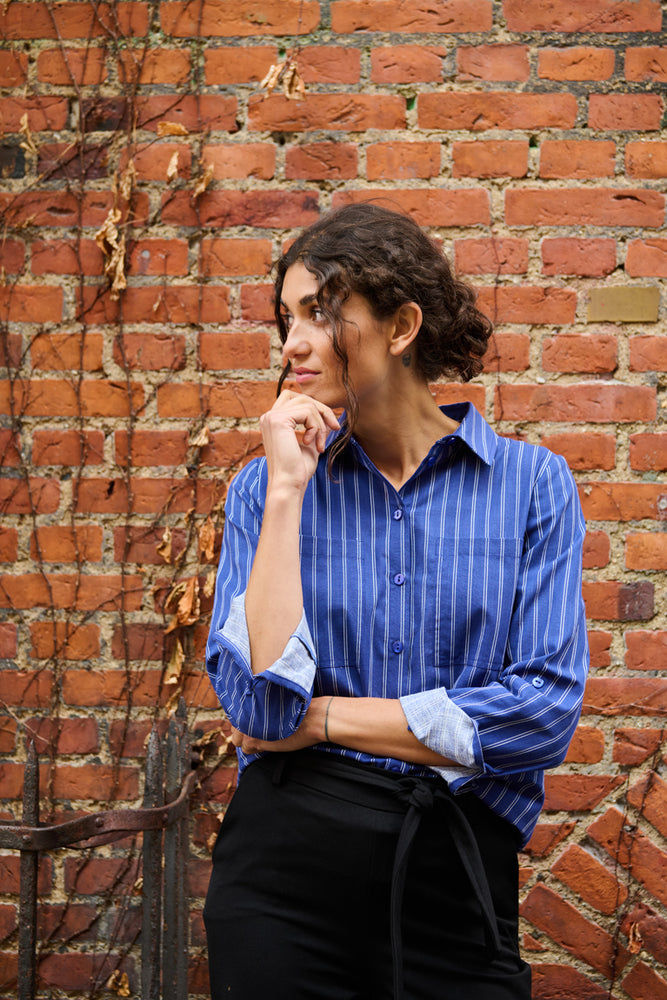 Tolsing Marie Skjorte / Two Stripes