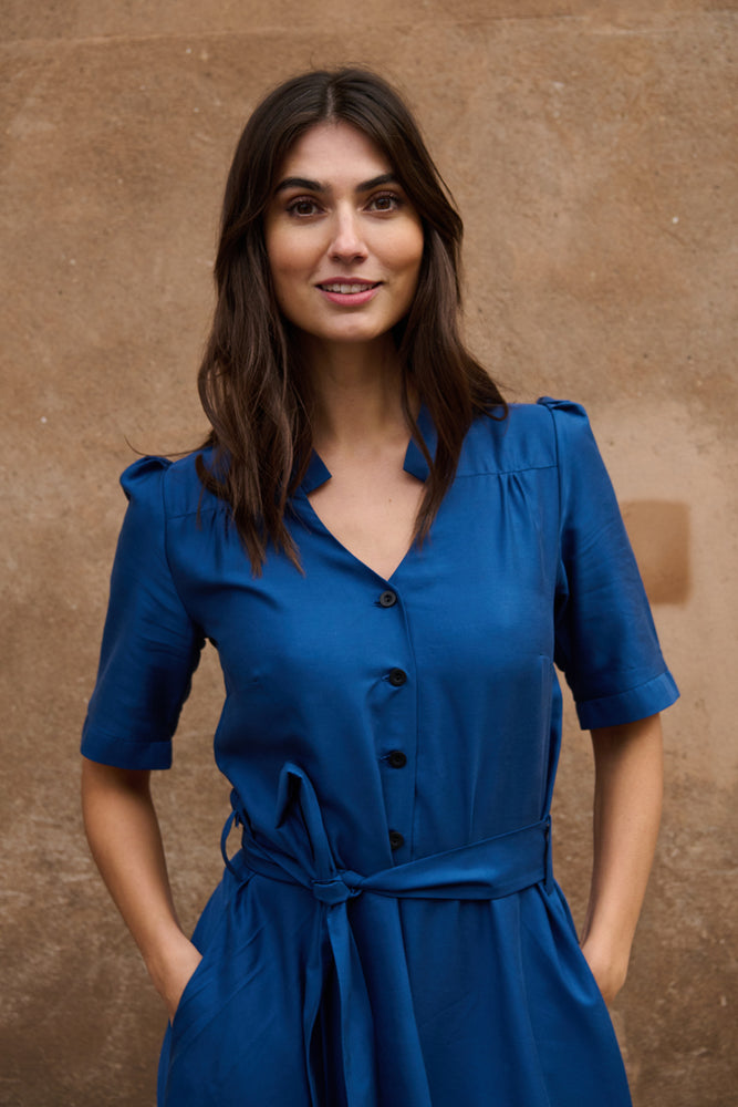 Tolsing Rie Dress / Blue