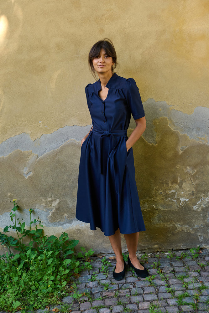 Tolsing Rie Dress / Navy