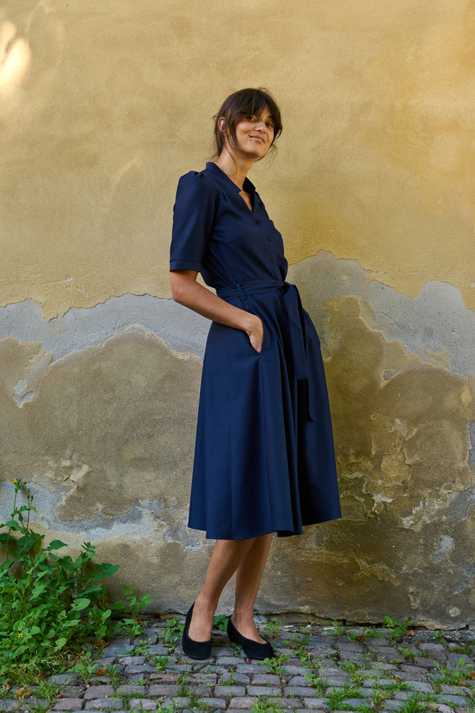 Tolsing Rie Dress / Navy