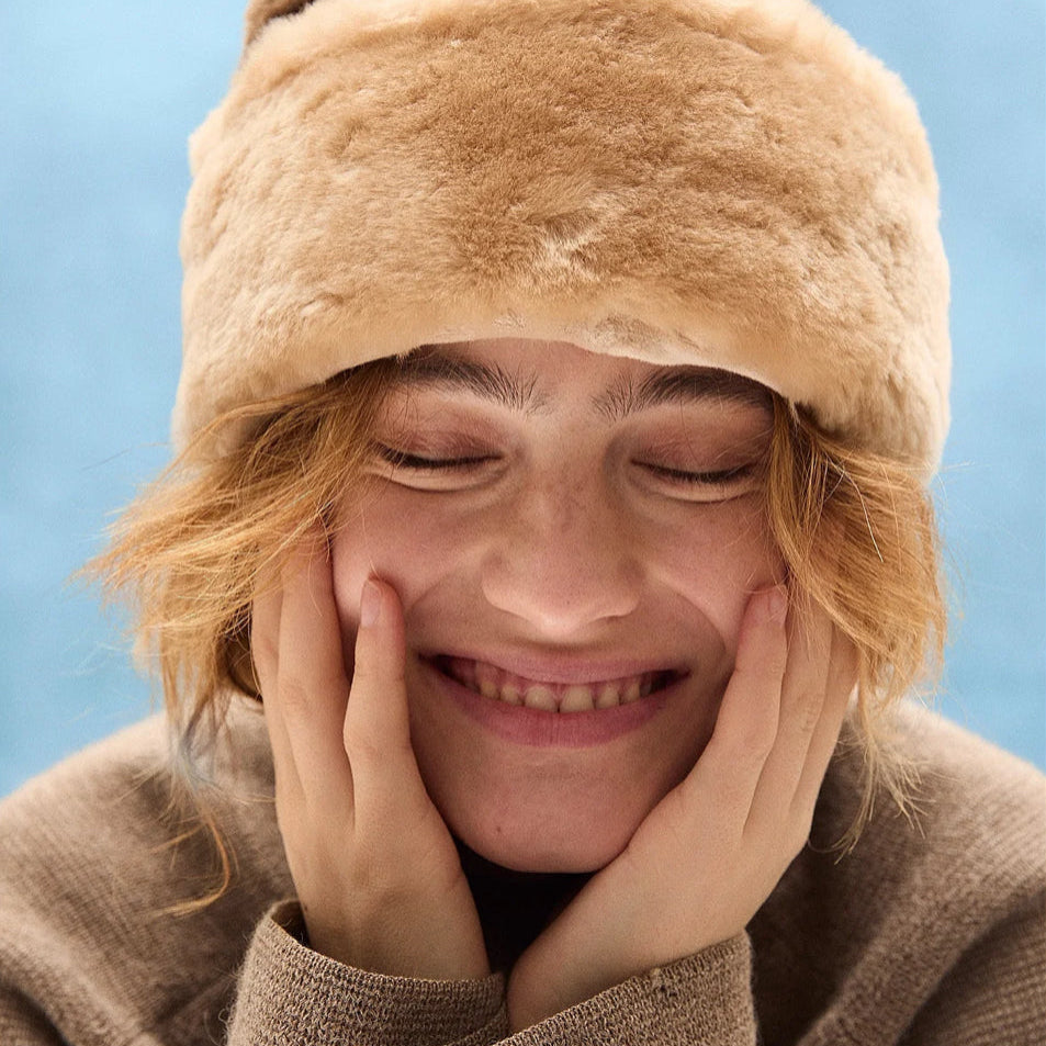 Beck Söndergaard Dora Shearling Hat / Emperador Brown