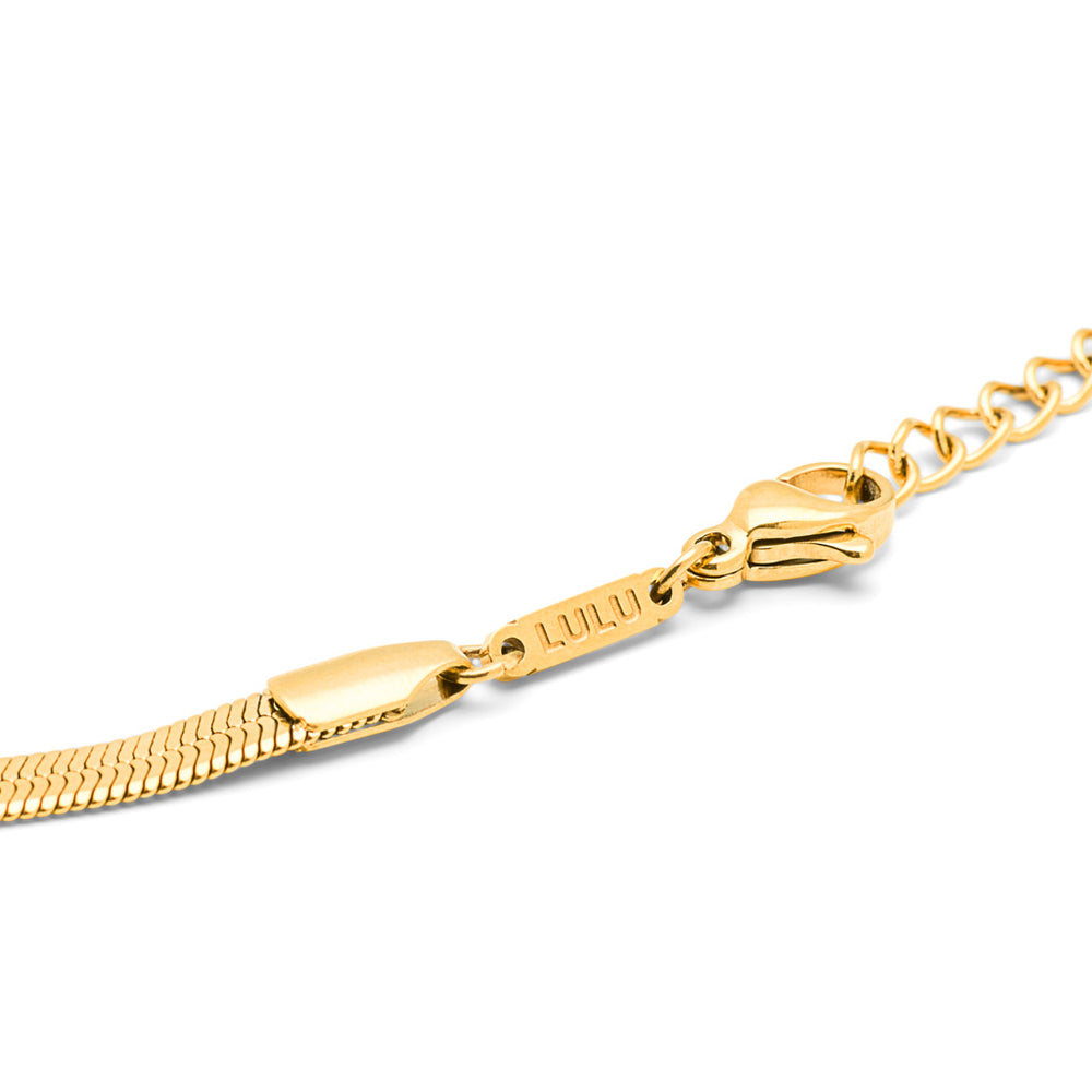 Lulu Copenhagen Snake Necklace / Forgyldt