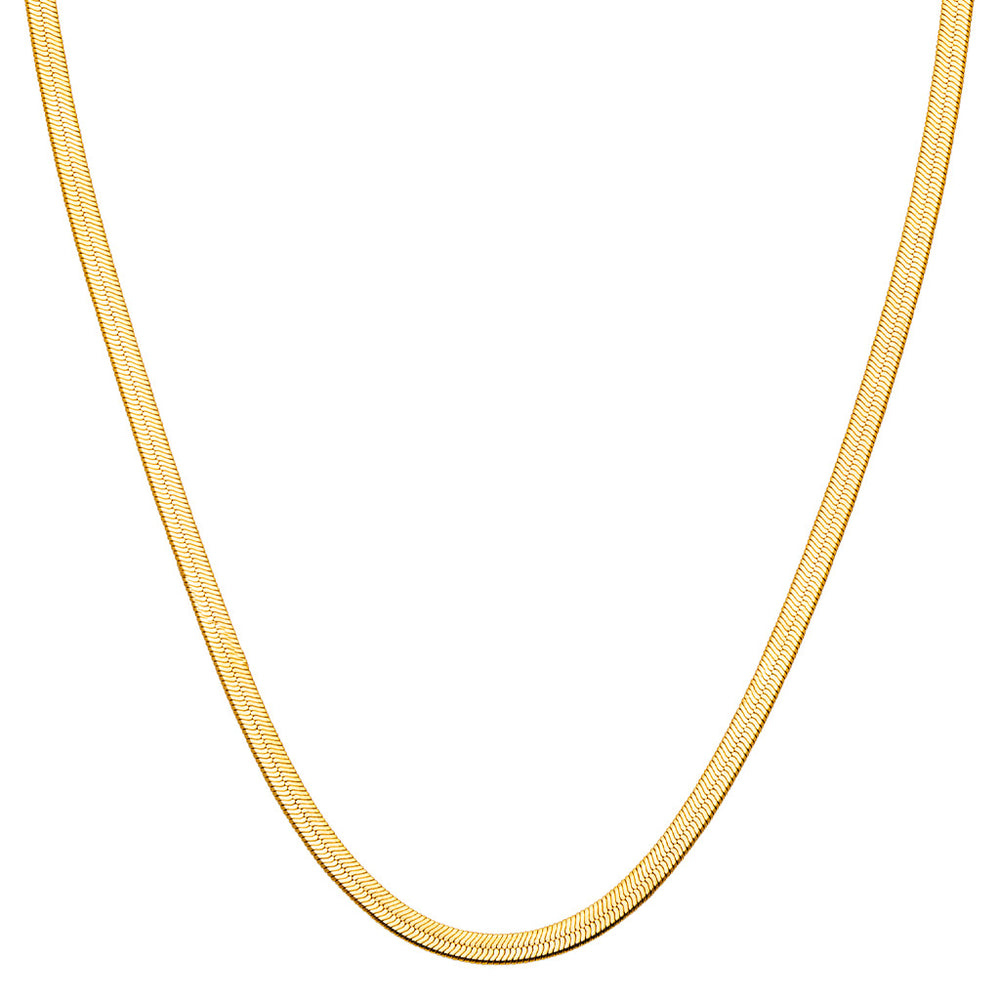 Lulu Copenhagen Snake Necklace / Forgyldt