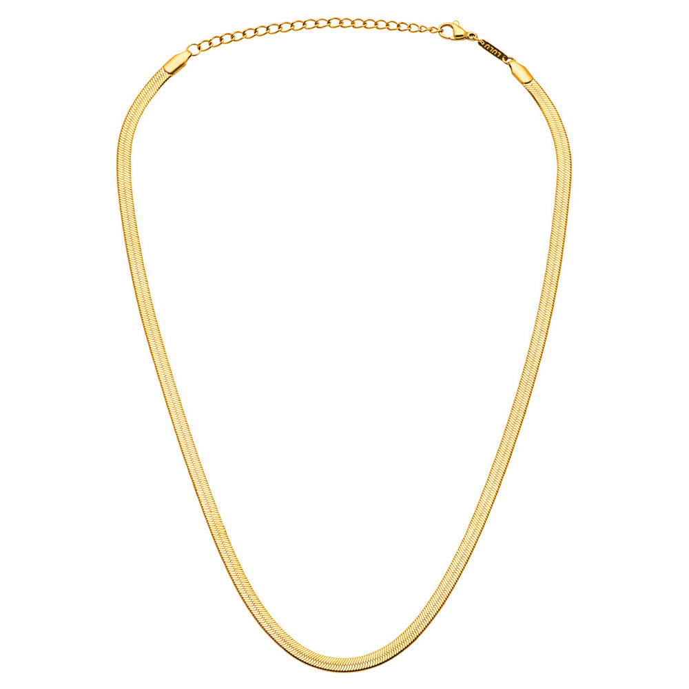 Lulu Copenhagen Snake Necklace / Forgyldt