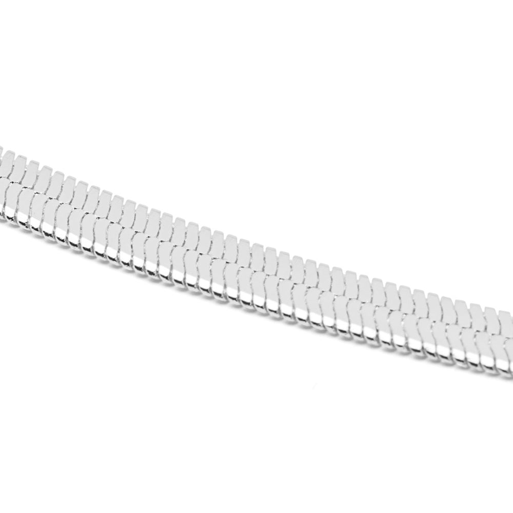 Lulu Copenhagen Snake Necklace / Forsølvet