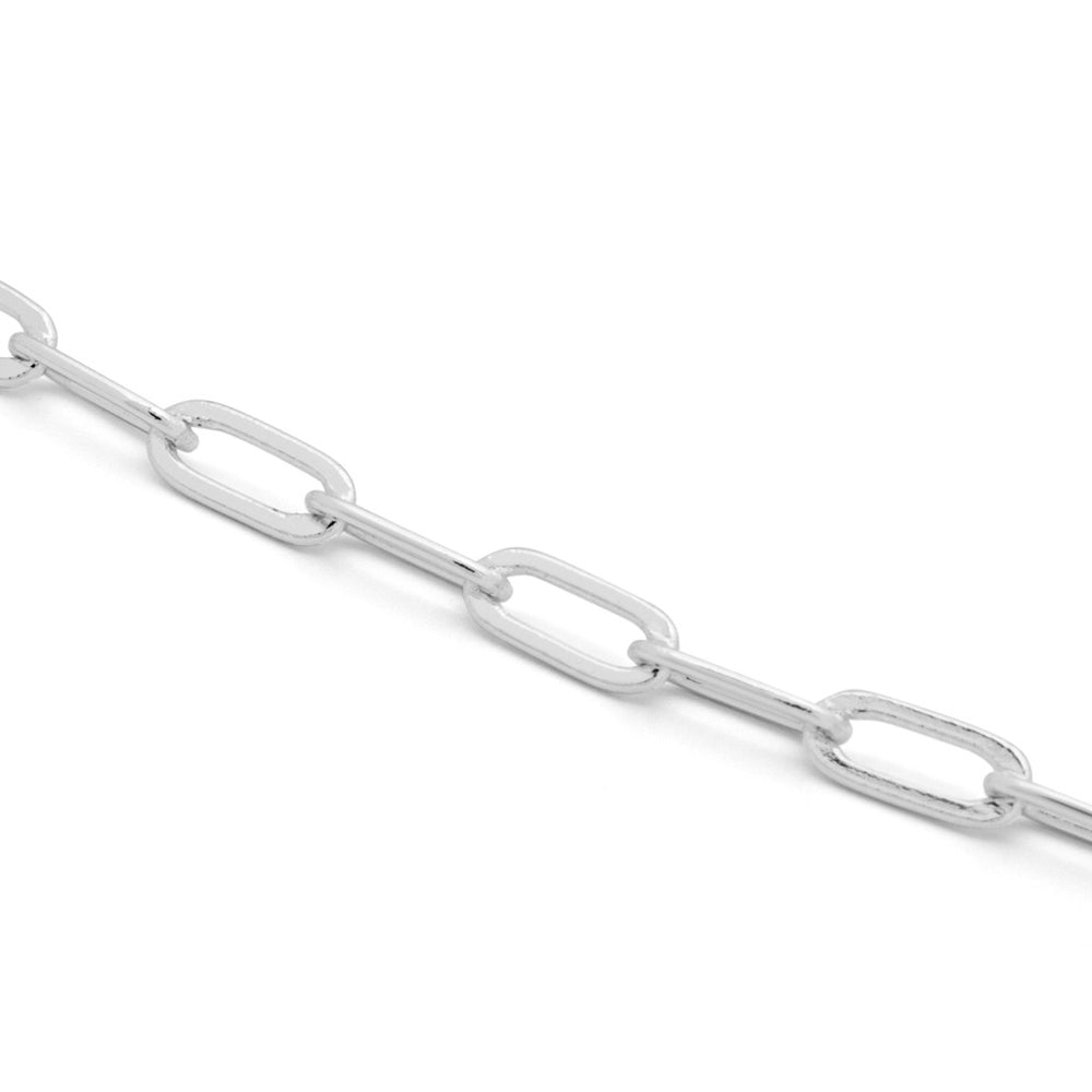 Lulu Copenhagen Paperclip Necklace / Forsølvet