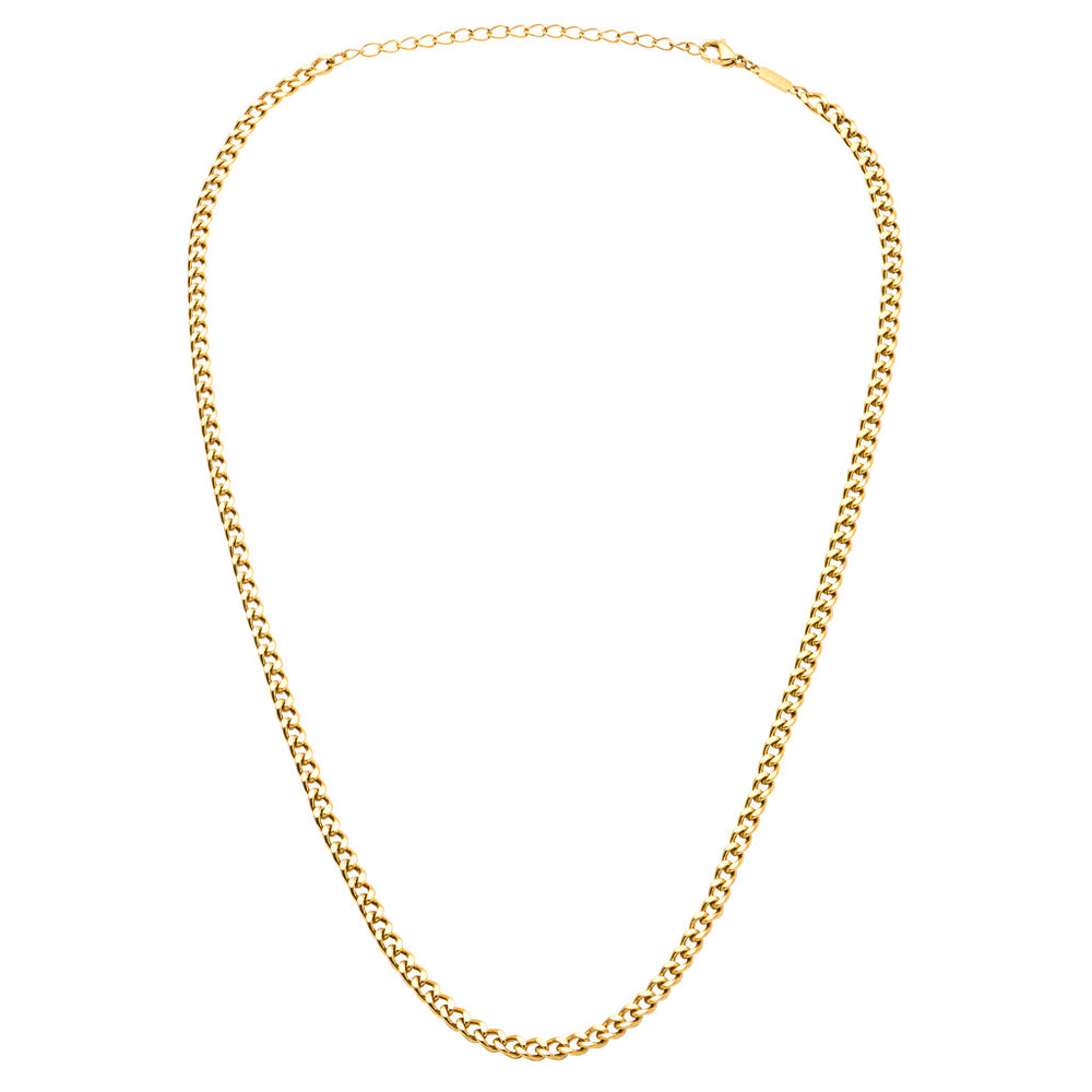 Lulu Copenhagen Panzer Necklace / Forgyldt