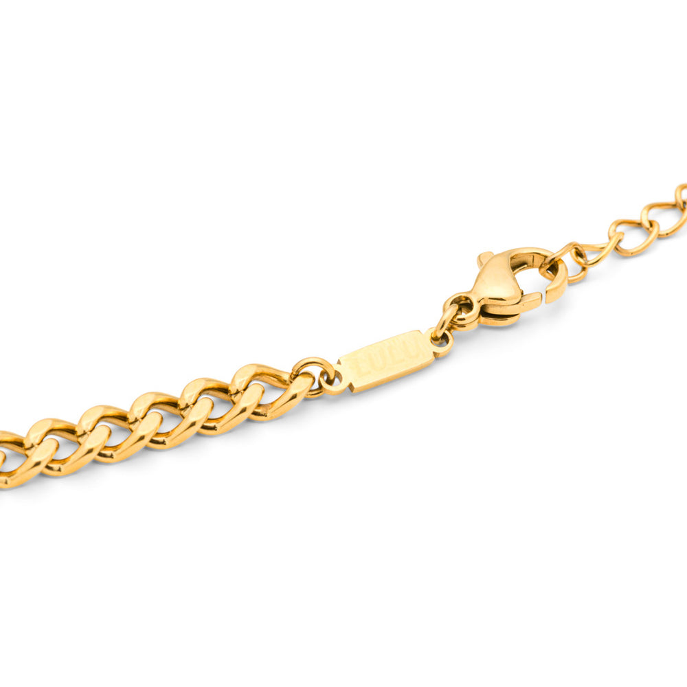 Lulu Copenhagen Panzer Necklace / Forgyldt