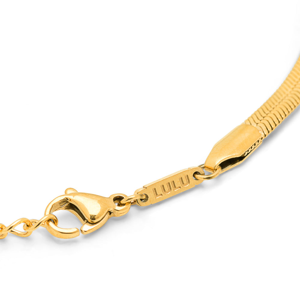 Lulu Copenhagen Snake Armbånd / Forgyldt