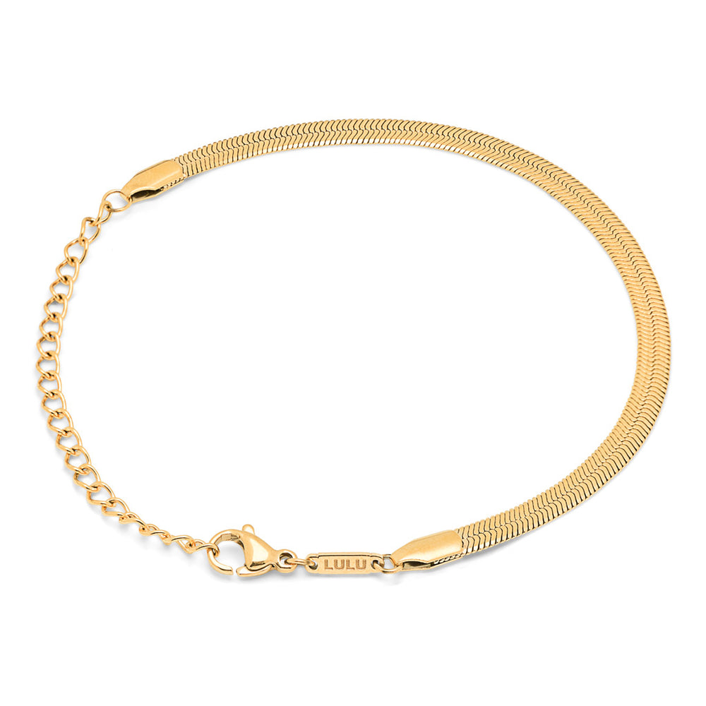Lulu Copenhagen Snake Armbånd / Forgyldt