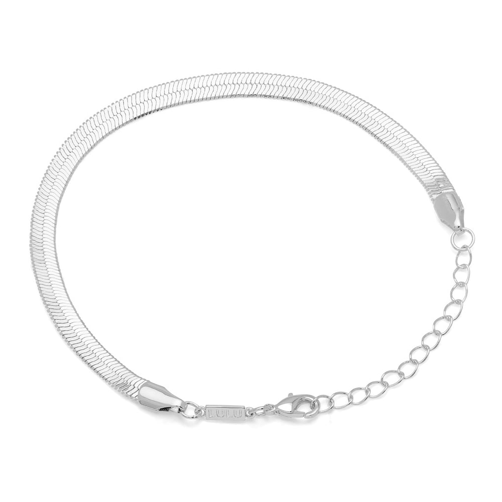 Lulu Copenhagen Snake Armbånd / Forsølvet