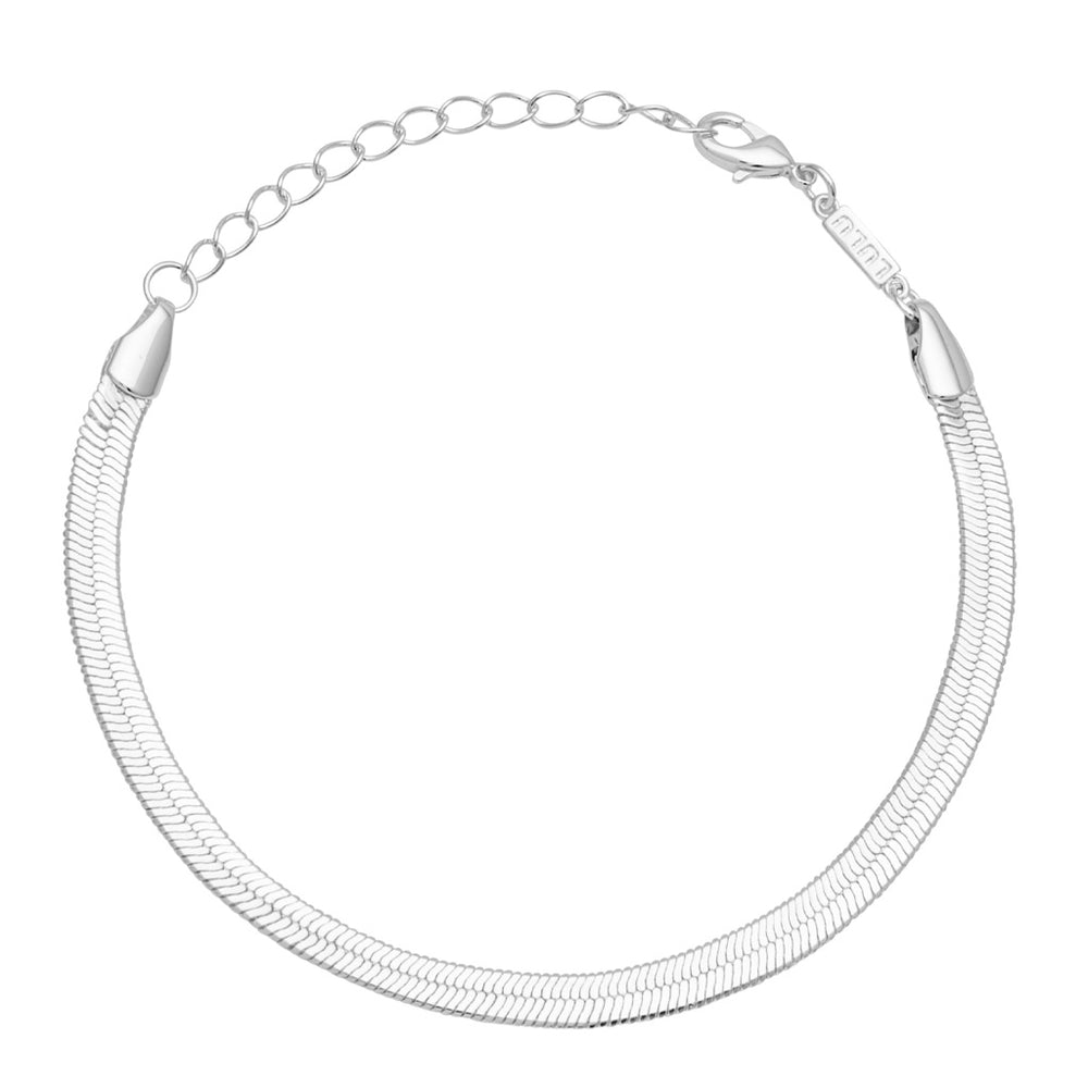 Lulu Copenhagen Snake Armbånd / Forsølvet