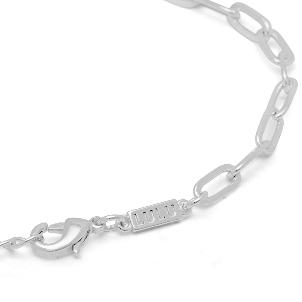 Lulu Copenhagen Paperclip Armbånd / Forsølvet