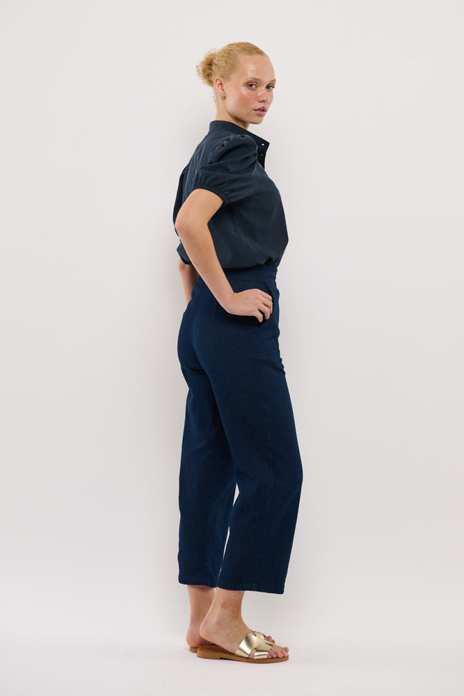 Sophia Lee Wilde Pants / Dark denim blue