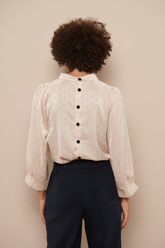 Tolsing Tine Vendeskjorte / White Dots