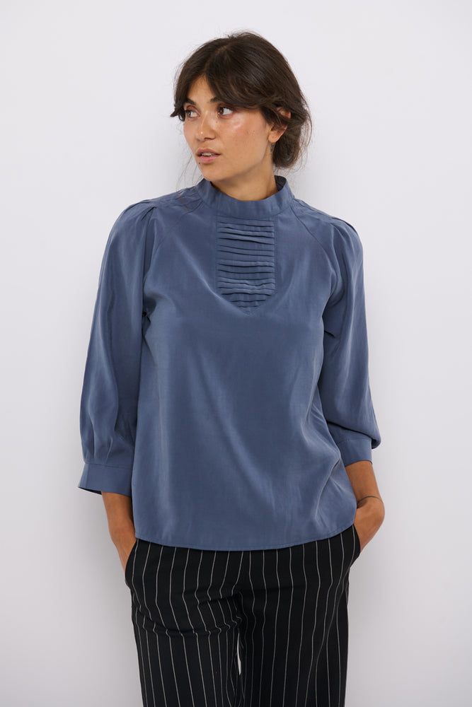 Tolsing Tine Vendeskjorte / Dusty Blue