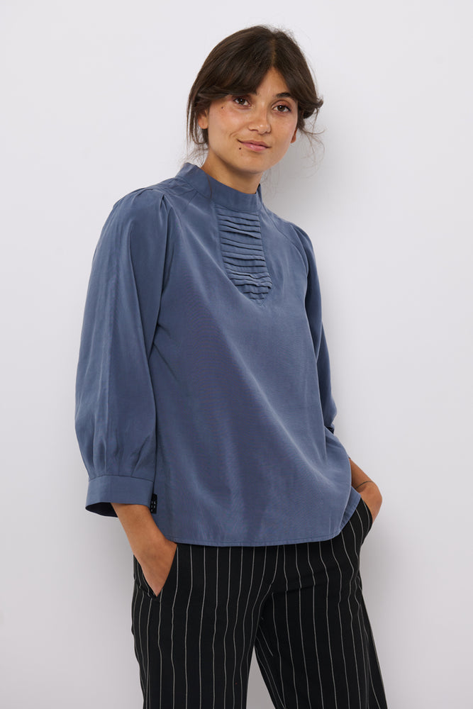 Tolsing Tine Vendeskjorte / Dusty Blue