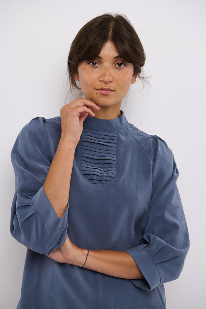 Tolsing Tine Vendeskjorte / Dusty Blue