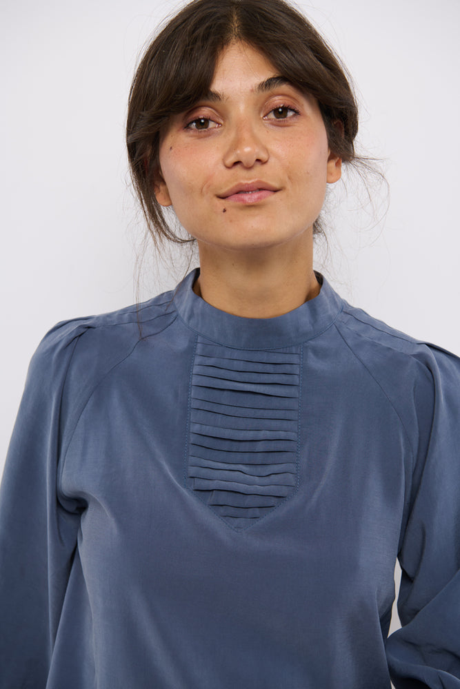 Tolsing Tine Vendeskjorte / Dusty Blue