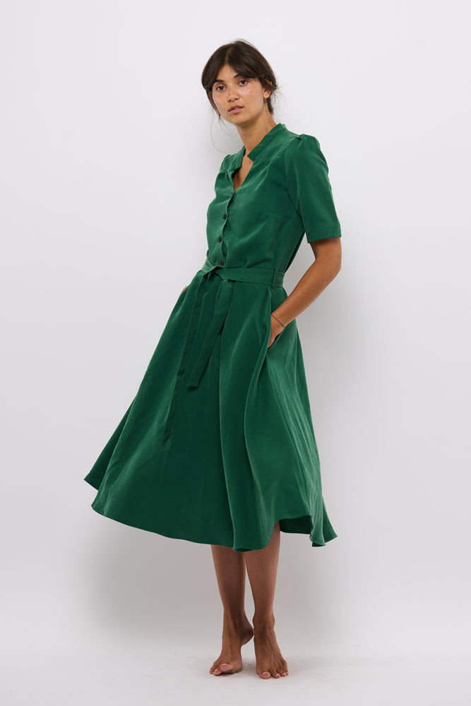 Tolsing Rie Dress / Green