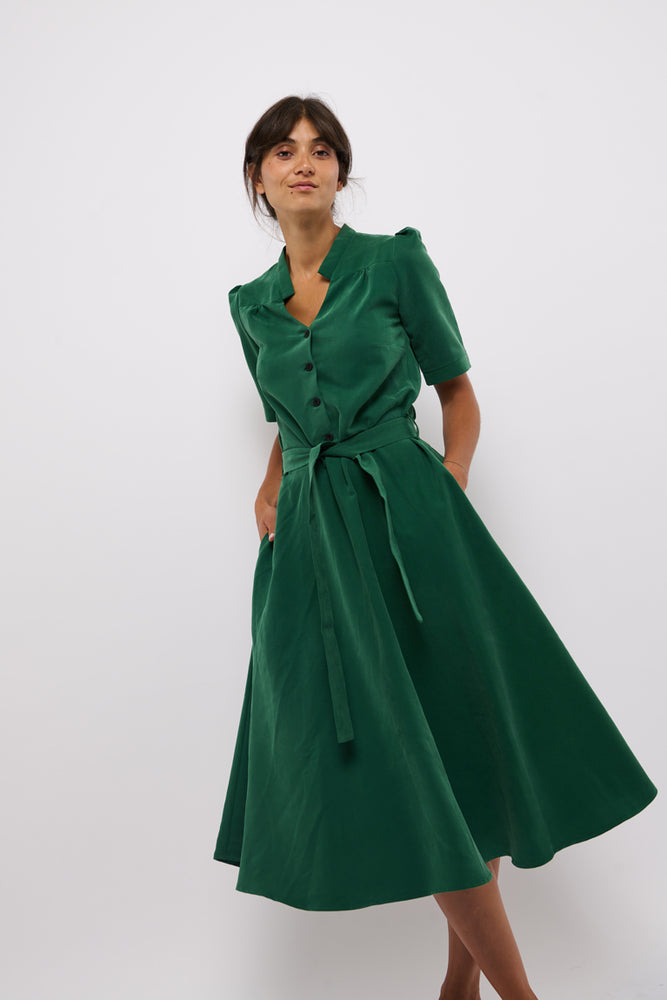 Tolsing Rie Dress / Green