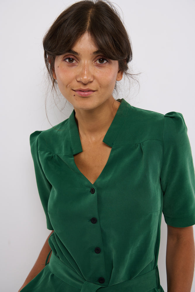 Tolsing Rie Dress / Green