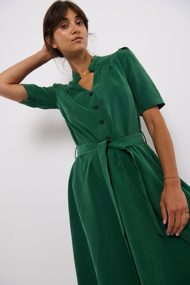 Tolsing Rie Dress / Green