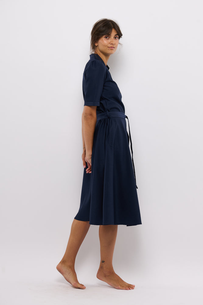 Tolsing Rie Dress / Navy
