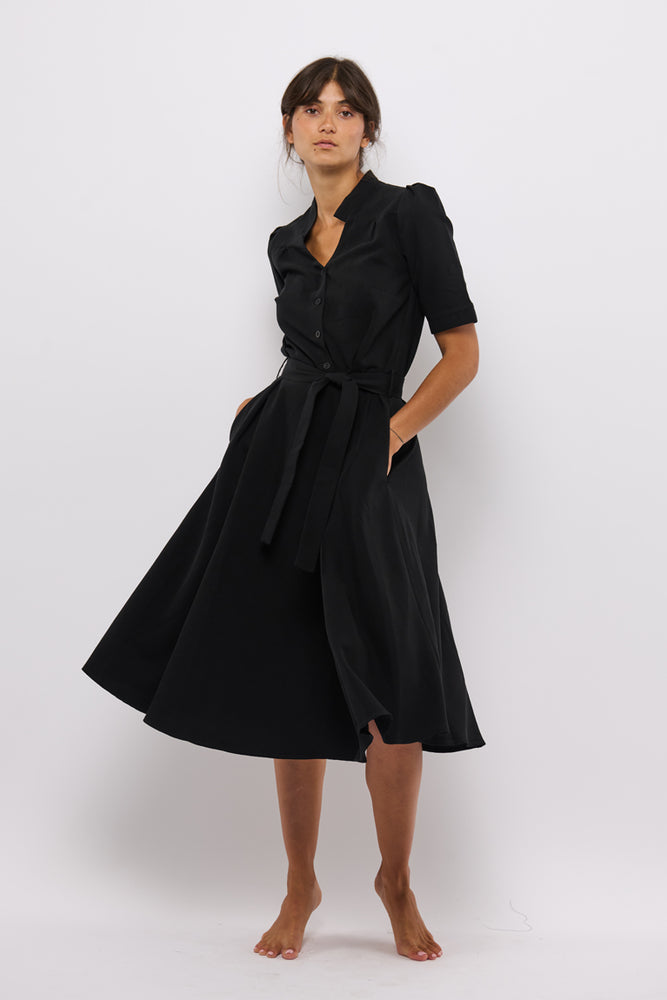 Tolsing Rie Dress / Black