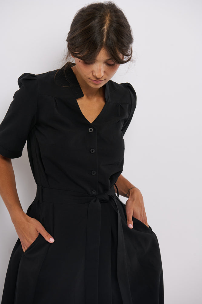 Tolsing Rie Dress / Black