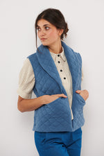 Tolsing Molly Vest / Light Blue Quilt
