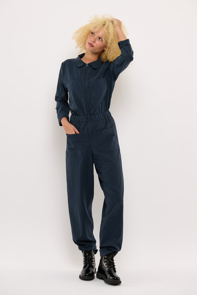 Sophia Lee Nora Boilersuit / Dark blue