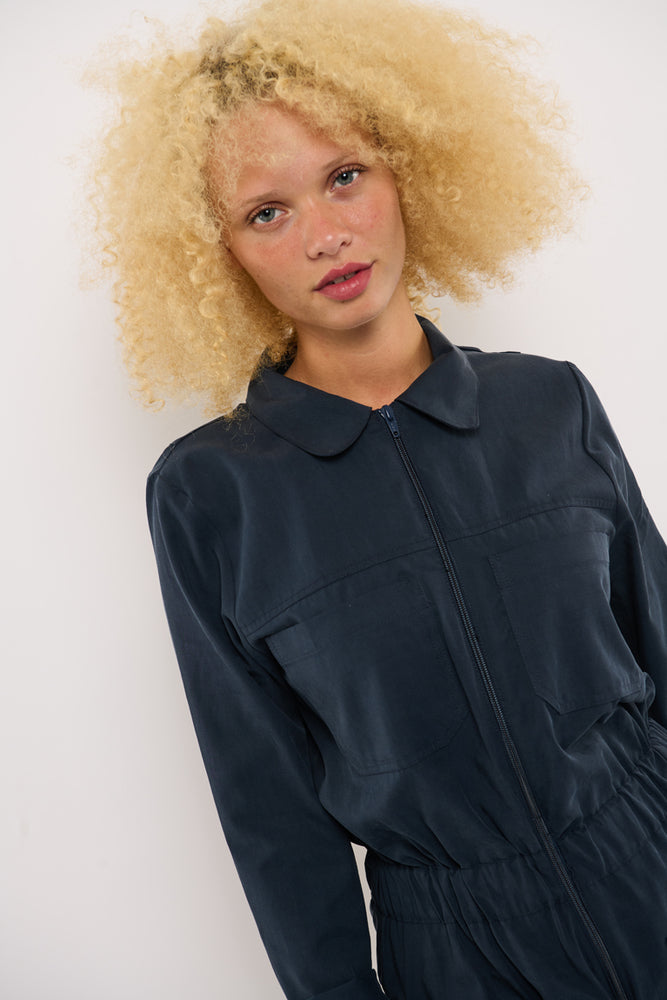 Sophia Lee Nora Boilersuit / Dark blue