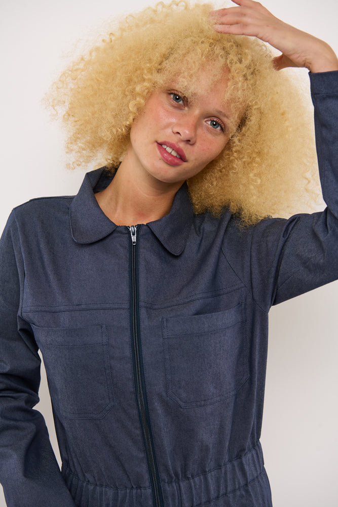 Sophia Lee Nora Boilersuit / Dark denim