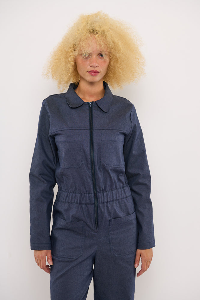 Sophia Lee Nora Boilersuit / Dark denim
