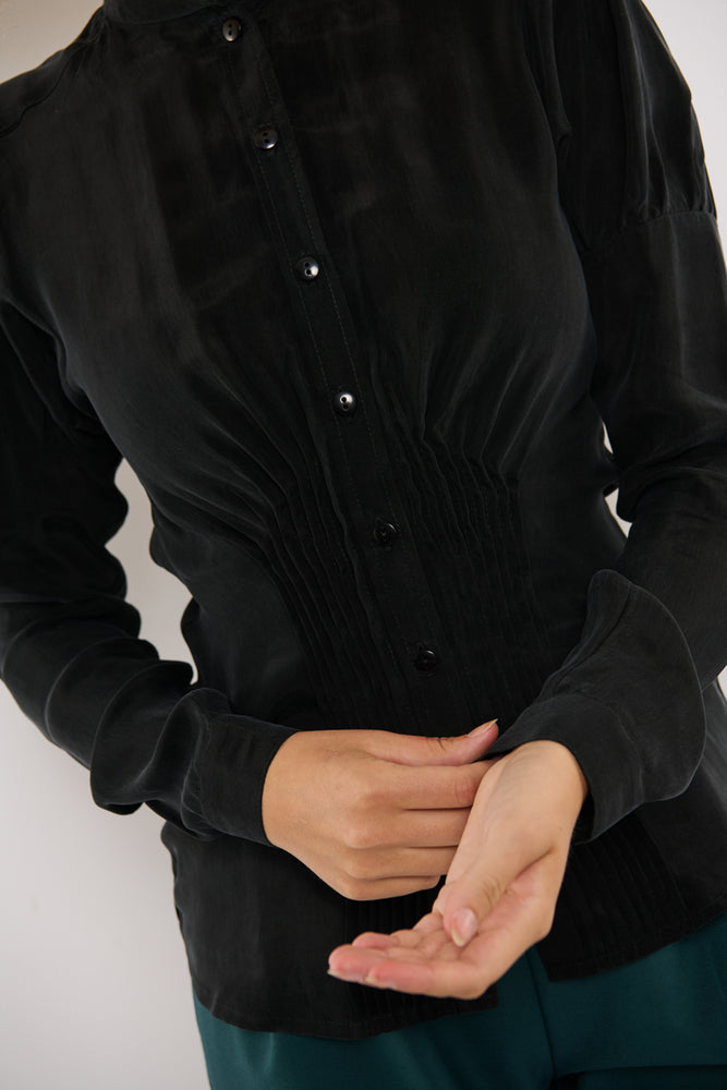 Sophia Lee Nova Shirt / Black