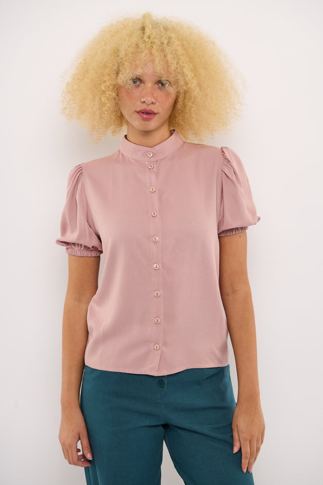 Sophia Lee Ronja Shirt / Dark rose
