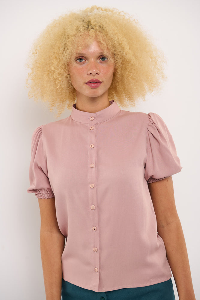 Sophia Lee Ronja Shirt / Dark rose