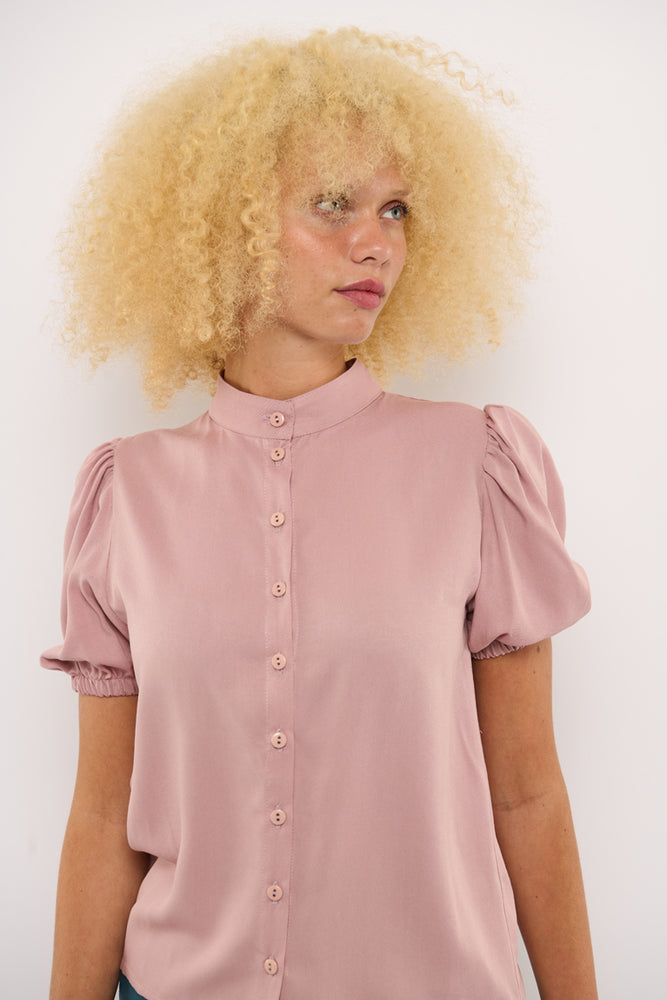 Sophia Lee Ronja Shirt / Dark rose